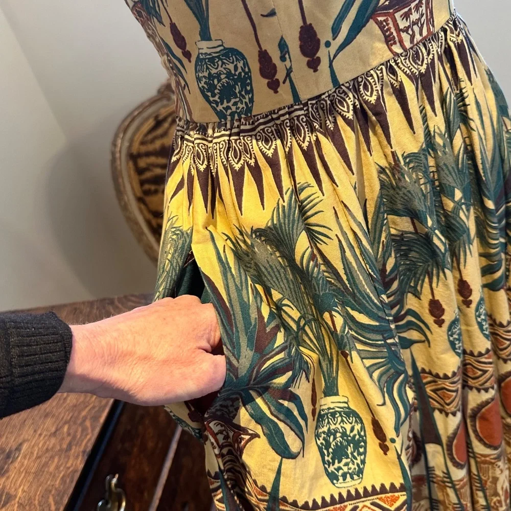 EMPORIO SIRENUSE Coptic Johanna midi dress 2 - Picture 6 of 16